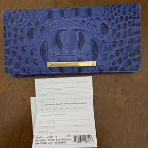 Brahmin Ady Wallet Turkish Blue